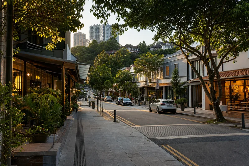 Promotional place visual representing Bangsar, Kuala Lumpur.