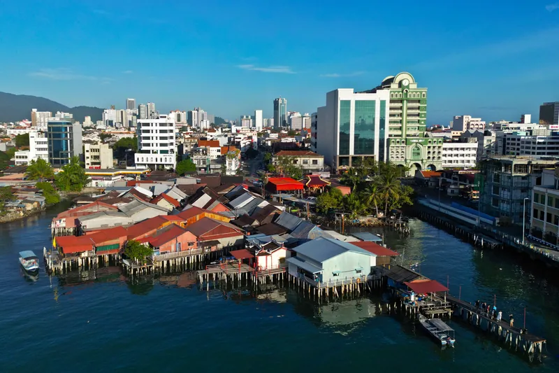 Lim Jetty waterfront settlement in George Town