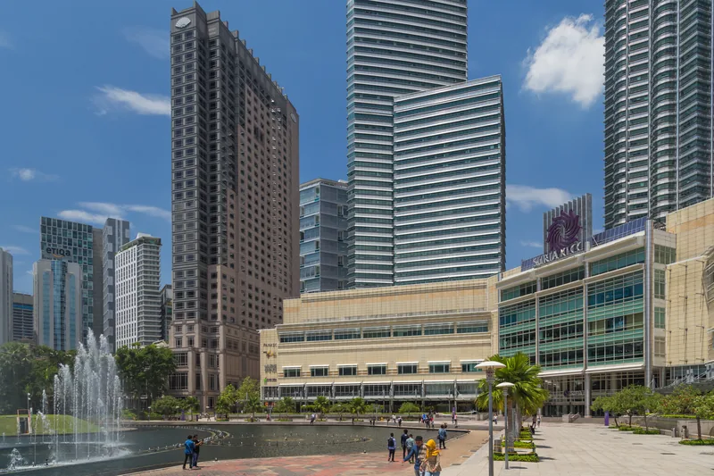 KLCC urban precinct in Kuala Lumpur