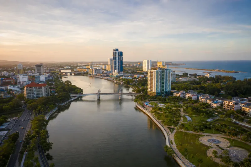 Promotional city visual representing Kuantan, Pahang.